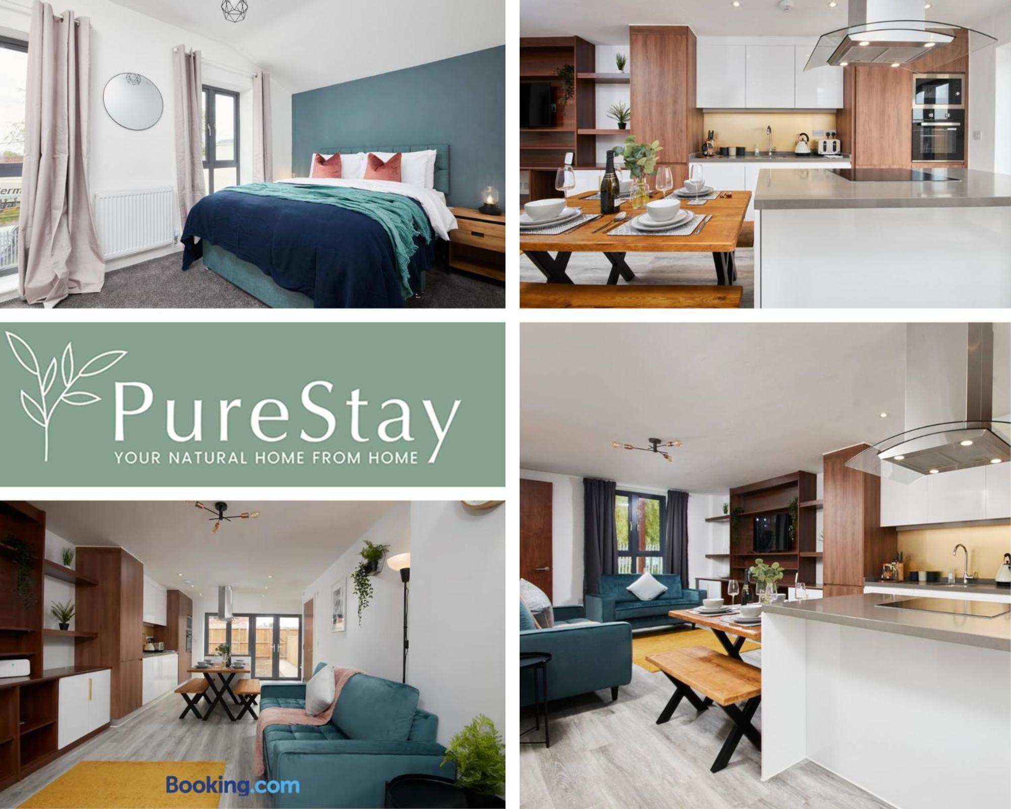 Stunning 5 Bed Manchester House With Parking By Purestay Short Lets & Serviced Accommodation 외부 사진