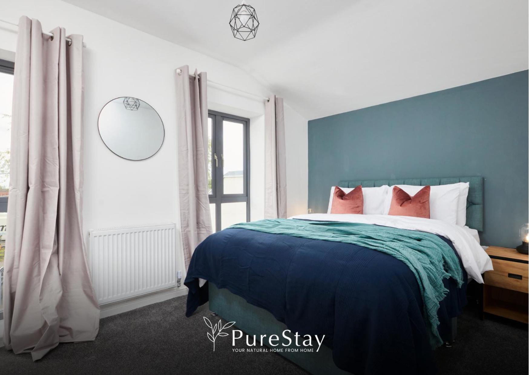Stunning 5 Bed Manchester House With Parking By Purestay Short Lets & Serviced Accommodation 외부 사진