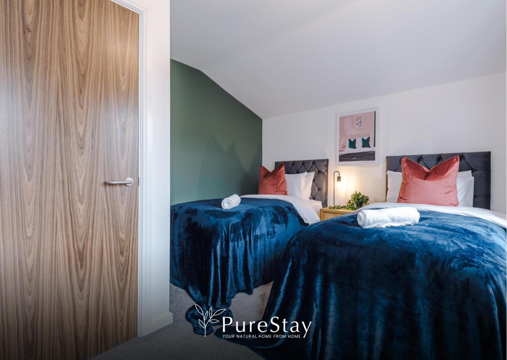 Stunning 5 Bed Manchester House With Parking By Purestay Short Lets & Serviced Accommodation 외부 사진